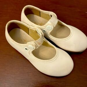So Danca TA35 white toddler tap shoes size 7